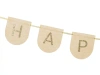 Plstěný banner „Happy Birthday“, 3,0 m, 1 ks