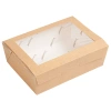 Krabička s papírovým okénkem 1000 ml, 17 x 12 x 5,5 cm 50 ks.