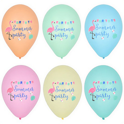 Balóny „Summerparty“ mix 29 cm 6 ks