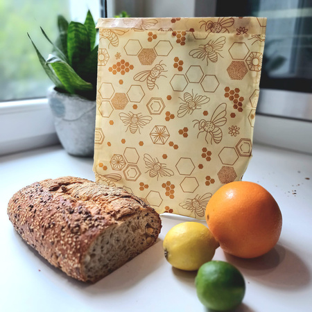 Voskové sáčky „Včely“ L 23 × 32 cm, 1 ks.