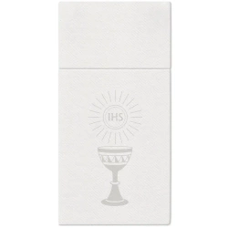 Sáčky na příbory Premium Airlaid, communion2, 40 x 40 cm 25 ks.