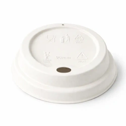 Víčko z rákosu pro šálek o průměru 90 mm 50 ks.