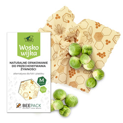 Voskovka "Včely" velikost "M" 25 x 25 cm 1 ks.