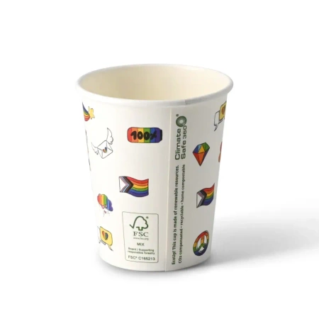 Papírový kelímek na disperzi "Pride" 250 ml, ø 80 mm 50 ks.