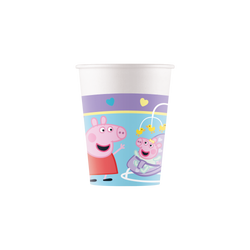 Papírový kelímek „Prasátko Peppa“ 200 ml 8 ks