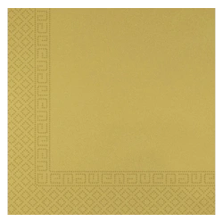 Třívrstvé ubrousky „Gold Party“ 33 × 33 cm, 20 ks.
