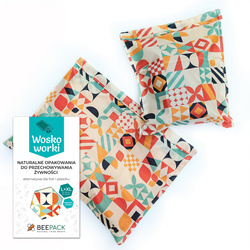 Voskové sáčky "Geometrie" sada L+XL 1 ks.