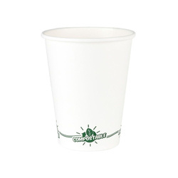 Kubek papierowy biały EcoUp 350 ml, śr. 90 mm 50 szt.