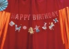 Papírový banner „Happy Birthday – Cirkus“, 2,75 m, 1 ks