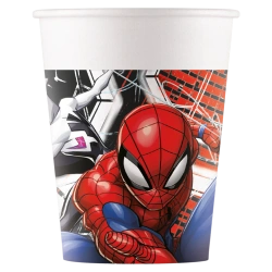 Papírový kelímek „Spider-Man“ 200 ml 8 ks