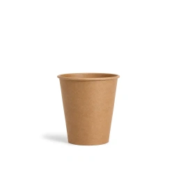 Kraftový papírový kelímek 180 ml, průměr 70 mm, 50 ks.
