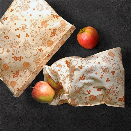 Voskové sáčky "Včely" sada L+XL 1 ks.