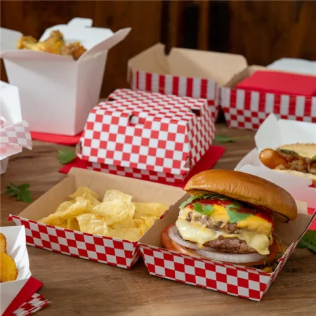Termo box na burger, "Fitipaldi", 14,7 x 14 x 7 cm, 50 ks