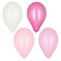 Balóny "Pink-mix" 25 cm 16 ks.