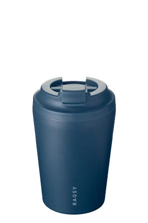 Termohrnek RAGS'y Simply Cup Ceramic Ink Blue 340 ml, 1 ks.