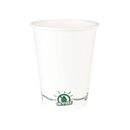 Kubek papierowy biały EcoUp 350 ml, śr. 90 mm 50 szt.