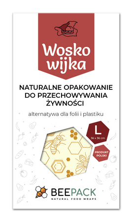 Voskovka "Včely" velikost "L" 36 x 36 cm 1 ks.