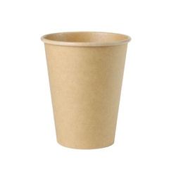 Papírový kelímek kraft disperzní 350 ml, průměr 90 mm, 50 ks