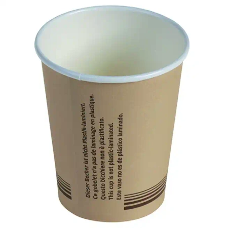 Papírový kelímek kraft disperze 100 ml, ø 60 mm, 50 ks.