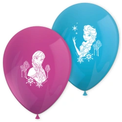 Latexové balonky „Frozen“ 28 cm, 8 ks