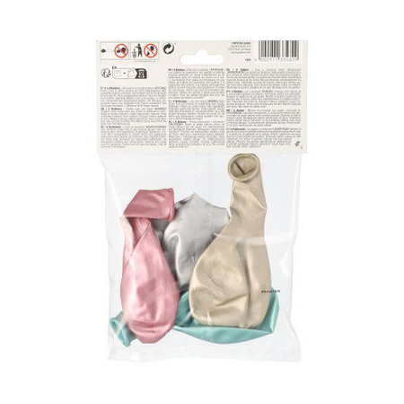 Balóny "Shiny" mix velké 33 cm 4 ks.