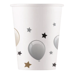 Papírový kelímek „Milestone“ 200 ml 8 ks