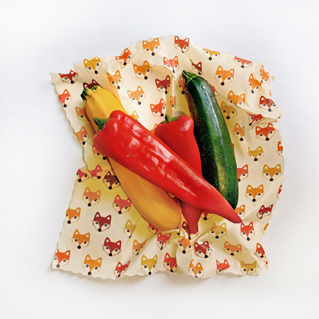 Voskovka "Lišky" velikost "XL" 40 x 48 cm 1 ks.