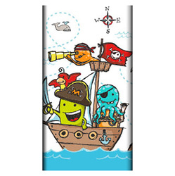 "Pirate Crew" skládaný papírový ubrus 120 x 180 cm 1 ks.