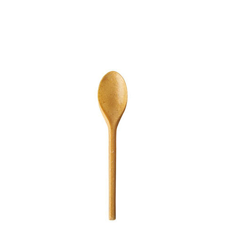 Dřevovláknité lžičky "REUSE" WPC světle hnědé 12,5 cm 50 ks.