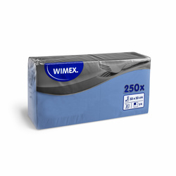 2vrstvé ubrousky modré 1/4 33 × 33 cm, 250 ks.