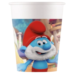 Papírový kelímek „Smerfy“ 200 ml 8 ks