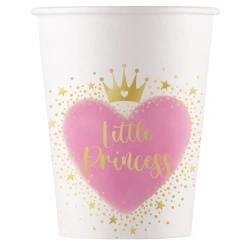Papírový kelímek „My Little Princess“ 200 ml 8 ks