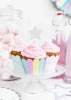 Dekorace na muffiny „Hvězdičky“, 11,5 cm, 6 ks