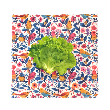 Voskovka "Ptáčci " velikost "L" 36 x 36 cm 1 ks.