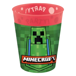 Opakovaně použitelné kelímky Minecraft 250 ml, 4 ks.