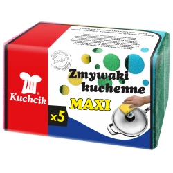 Houbičky na mytí nádobí Kuchcik Maxi, 5 ks.
