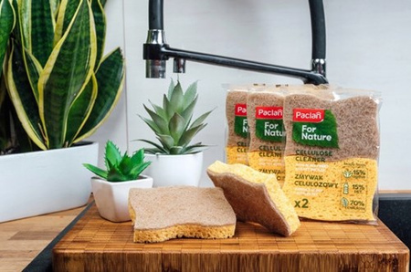 Celulózová houbička z agávových vláken Paclan, 2 ks