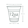 PLA Zelený kelímek na strom 350 ml o průměru 96 mm 50 ks.