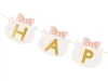 Papírový banner „Happy Birthday – Koťátka“, 2,8 m, 1 ks