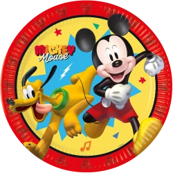 Papírové talíře „Mickey Mouse“, 23 cm, 8 ks