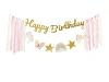 Papírový banner „Happy Birthday – Jednorožci“, 2,3 m, 1 ks