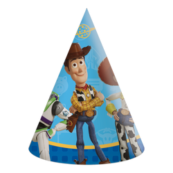 Papírové čepičky „Toy Story“, 6 ks