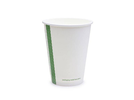 Vegware bílý papírový kelímek 350 ml průměr 90 mm 50 ks.