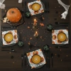 Třívrstvé ubrousky "Mystic Pumpkin / Halloween", 1/4, 33 x 33 cm 20 ks.