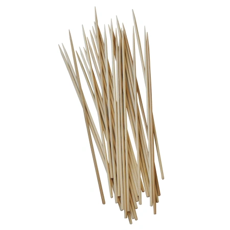 Dřevěné špejle na špízy, průměr 3 mm, 20 cm, 50 ks