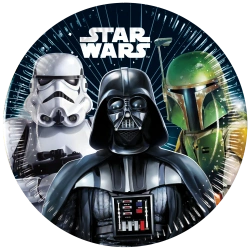 Papírové talíře „STAR WARS“, 20 cm, 8 ks