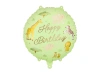 Fóliový balónek „Safari Happy Birthday“, 35 × 35 cm, 1 ks