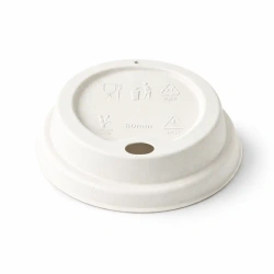 Víčko z rákosu pro šálek o průměru 80 mm 50 ks.