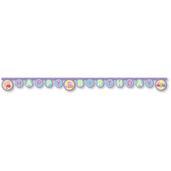 Papírový narozeninový banner Prasátko Peppa 2 m 1 ks