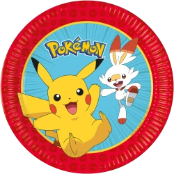 Papírové talíře „Pokemon“, 23 cm, 8 ks